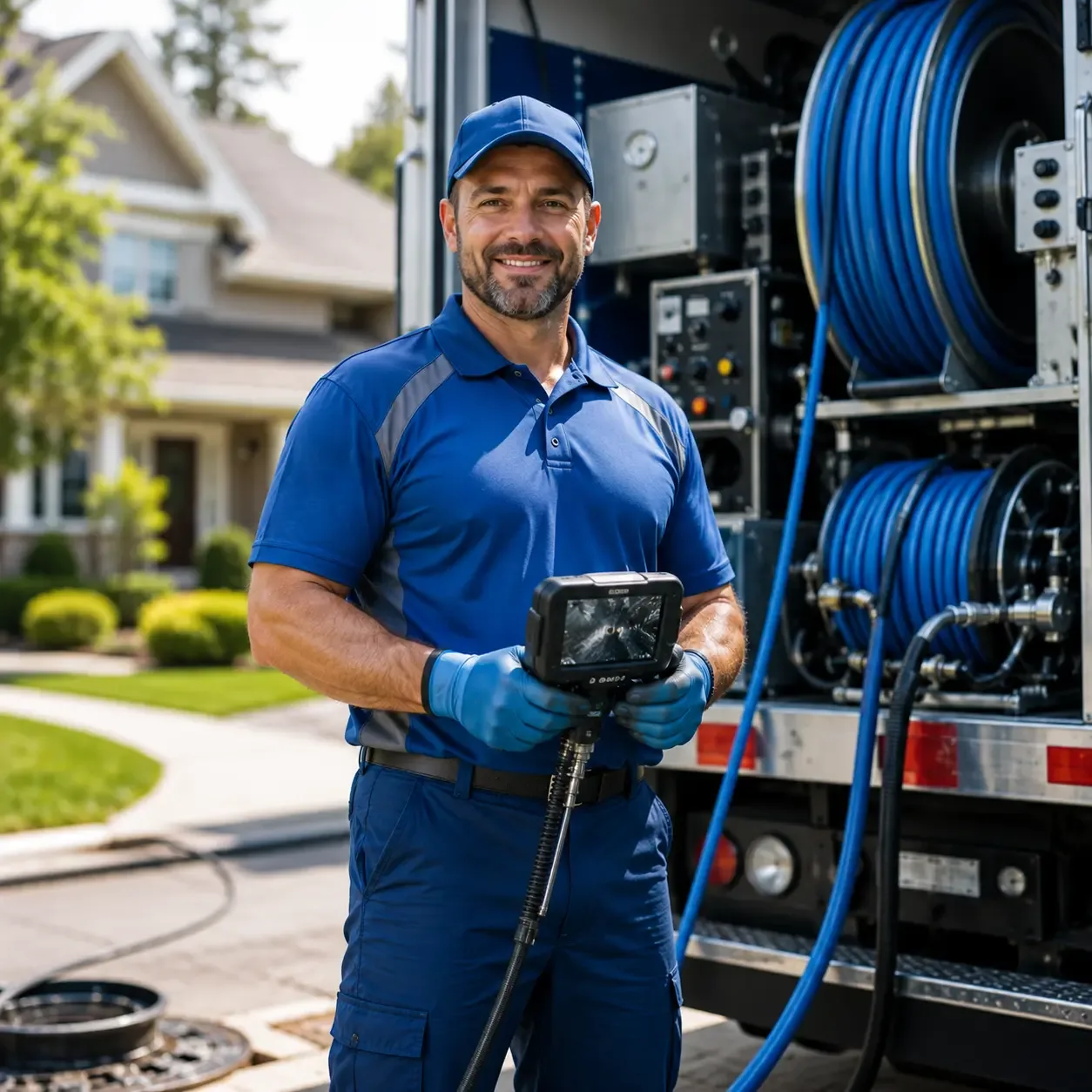Local outdoor drain cleaning specialists in New Freeport, PA